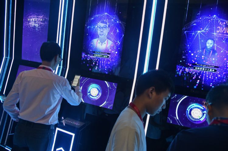 中美政治情势紧张影响双方AI研究合作。法新社