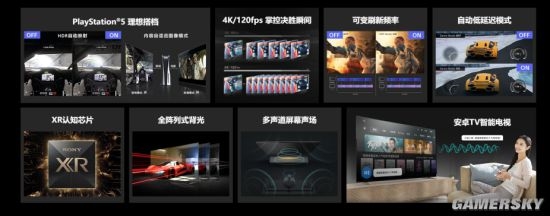 完美支持PS5!索尼全新X91K游戏电视开卖:4K 120Hz 7199元起