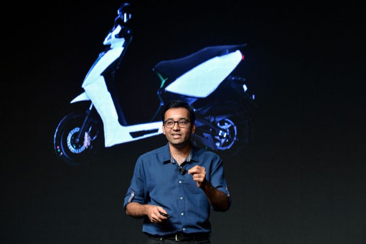 Ather Energy将借富士康集团制造能力与竞争者比拼产能。法新社