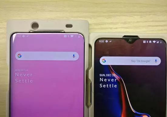 一加7真机首次曝光： Find X升级版？正面曲面屏配升降式摄像头设计