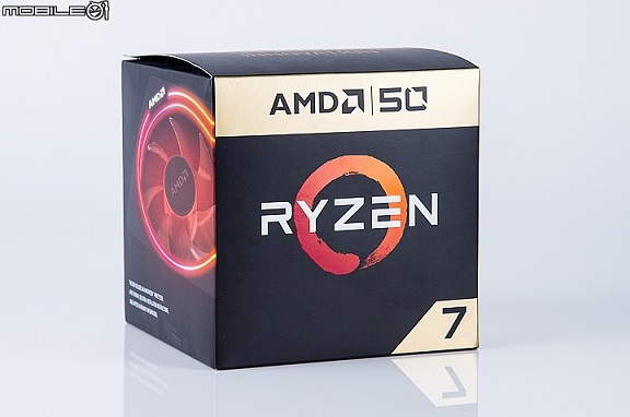 AMD Ryzen 7 2700X黄金版处理器开箱实测 签名设计真的太香啦
