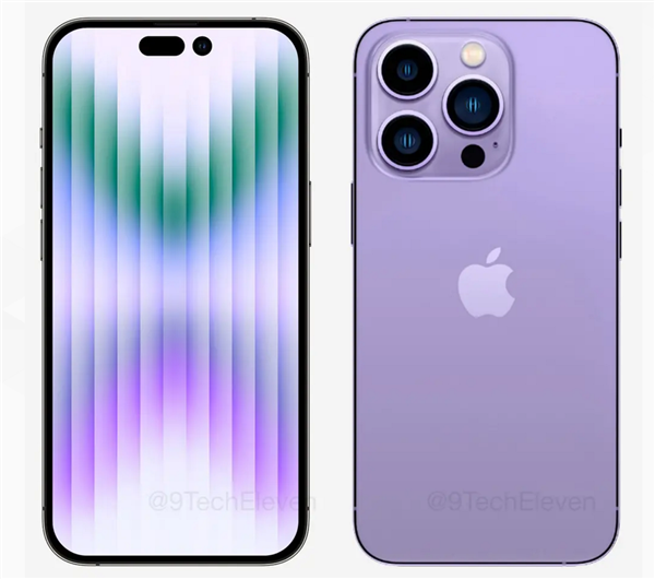 四款齐发！iPhone 14系列颜色曝光：苹果调新紫色很诱人