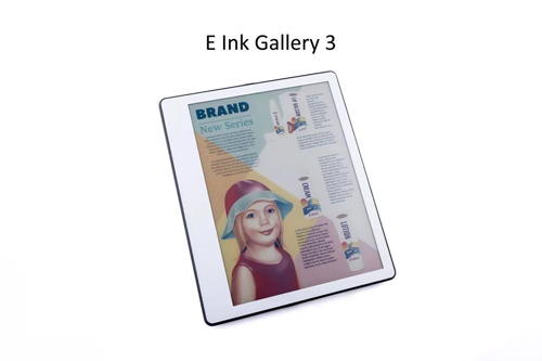 E Ink 推出 Gallery 3 全彩电子纸技术：彩色刷新率大幅提升，支持手写功能