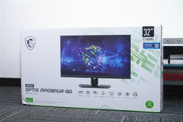 游戏显示器天花板!微星4K高刷显示器OPTIX MPG321UR-QD图赏