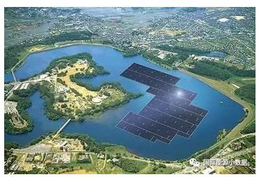 水面光伏电站见过吗 日本正在建