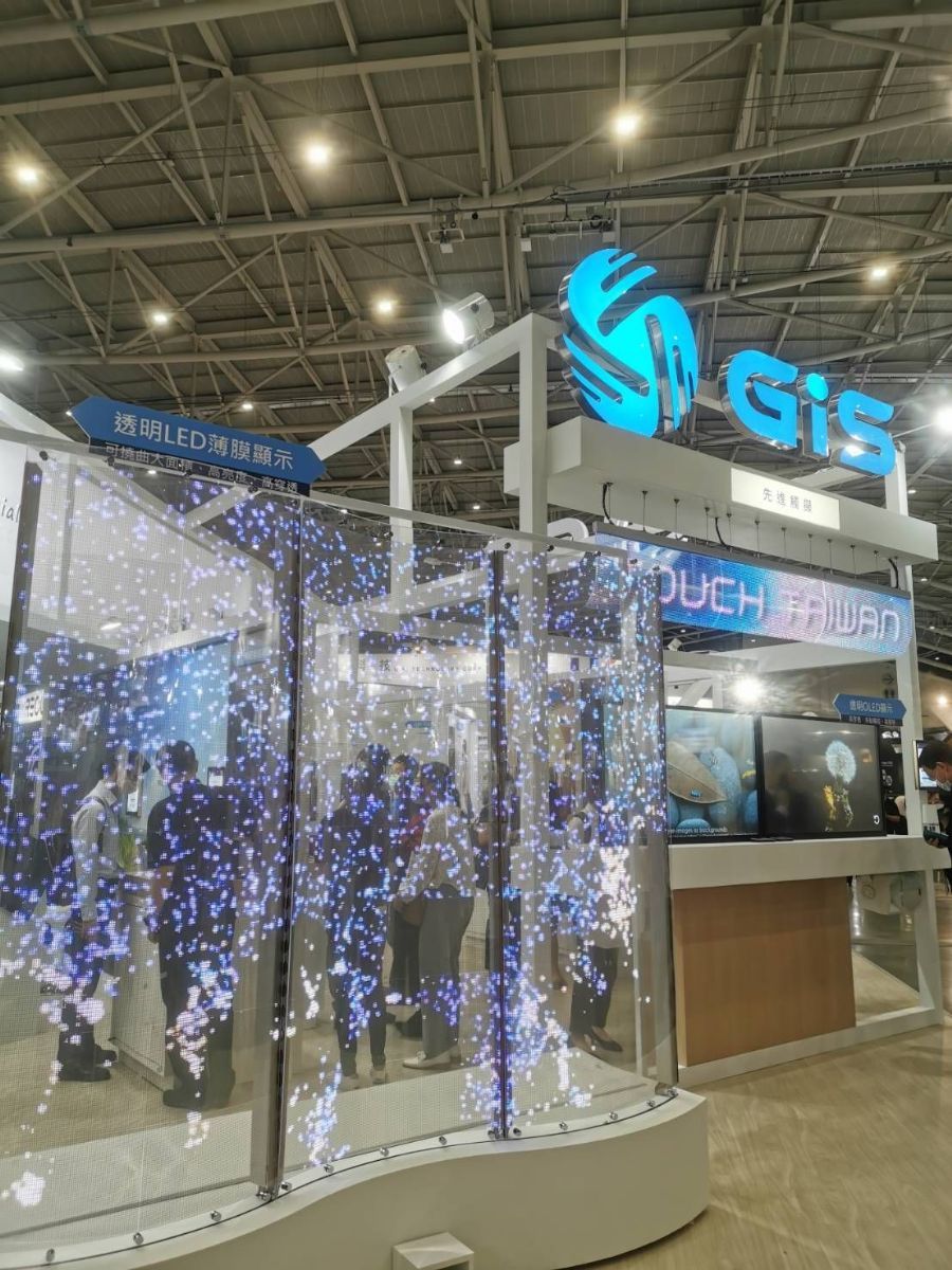 业成参加Touch Taiwan 2022展示多项新技术，2022年指纹识别需求成长强劲。韩青秀摄