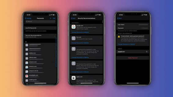 iOS14 iCloud钥匙串新功能