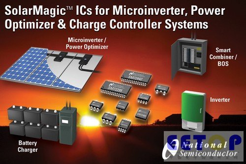 NS推出用于微逆变器、电源优化器的全新SolarMagicIC芯片
