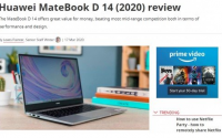 华为Matebook超越同档打出四星半高分,可谓实至名归！