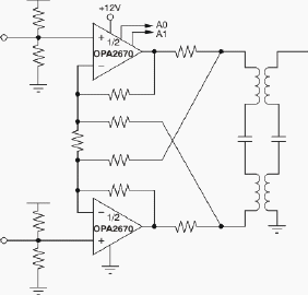 OPA2670是带电源控制的单端口、高输出电流 VDSL2 和 PLC 线路驱动器