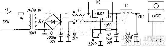 LM317制作开关电源LM317 POWER SUPPLY