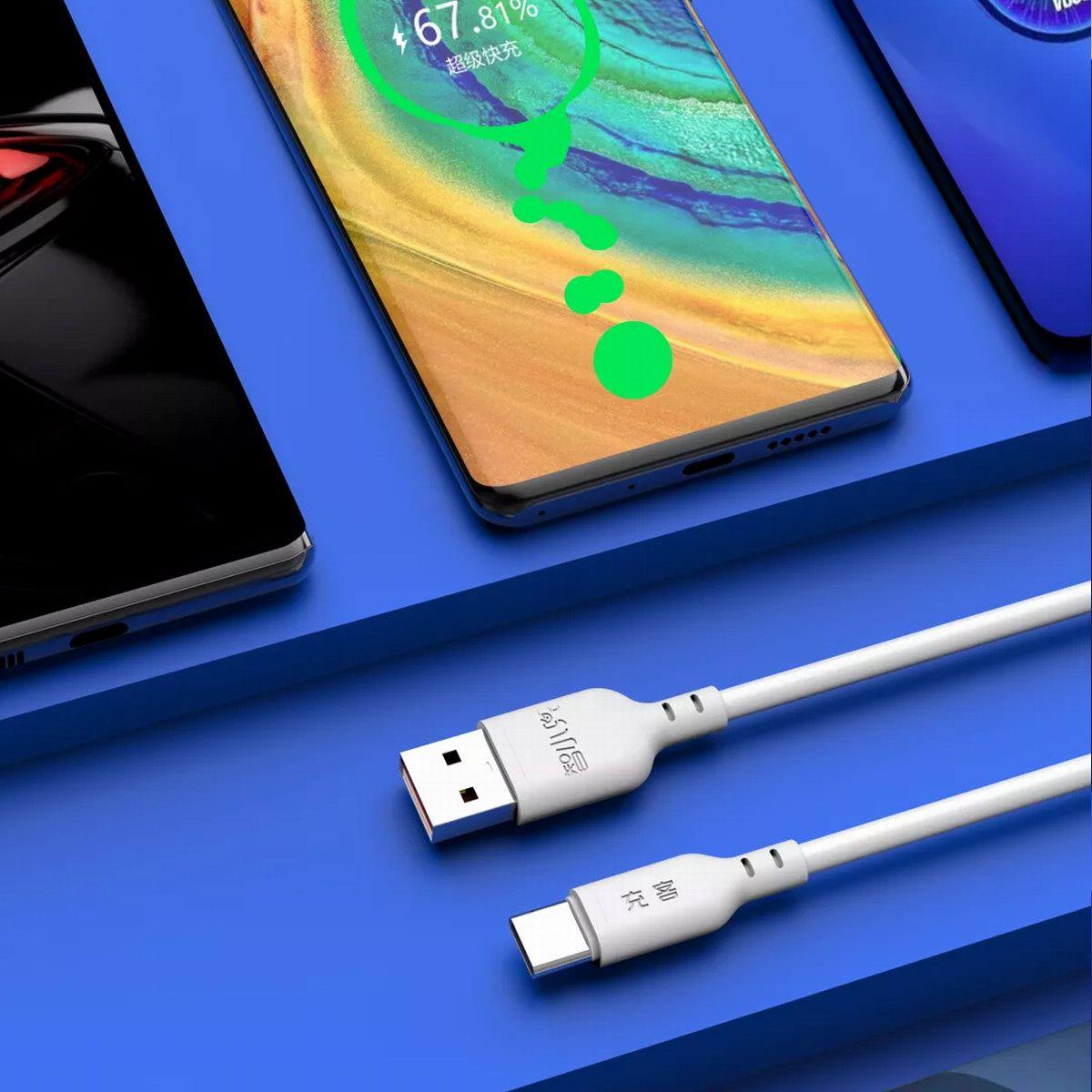 充客推出USB-A to USB-C闪充数据线,支持6A大电流快充-充电头网