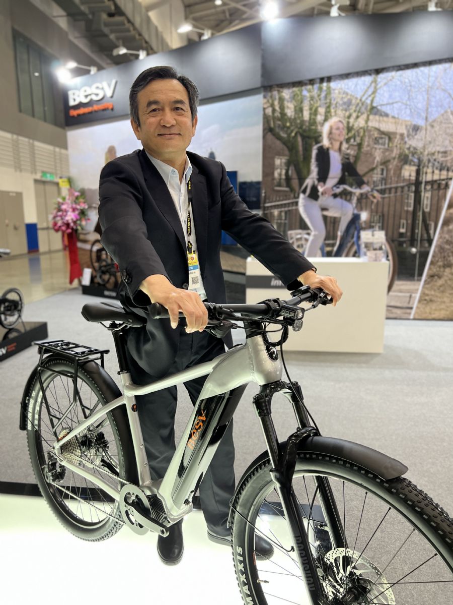 达方董事长苏开建。杜念鲁摄