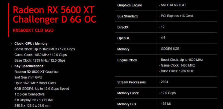 提前了解AMD Radeon RX 5600 XT具体规格