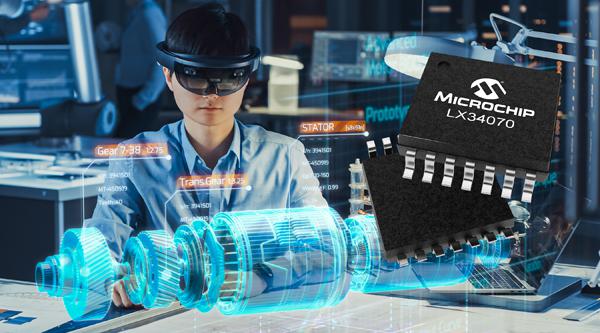 Microchip业界最全面的电感式位置传感器系列现已推出符合ISO 26262标准的适用于电动汽车电机控制应用的解决方案