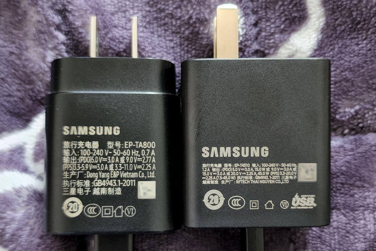 三星发布新款45W旅行充电器EP-T4510,有哪些升级?-充电头网