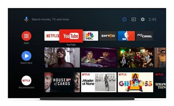Android TV将改名为Google TV