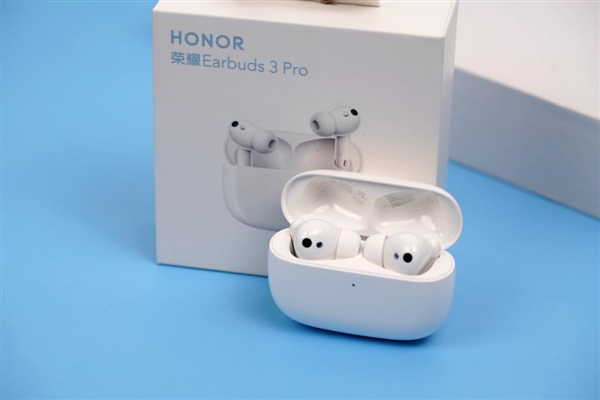 全球首款测温TWS耳机！荣耀Earbuds 3 Pro开箱图赏