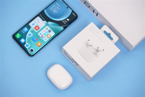 全球首款测温TWS耳机！荣耀Earbuds 3 Pro开箱图赏