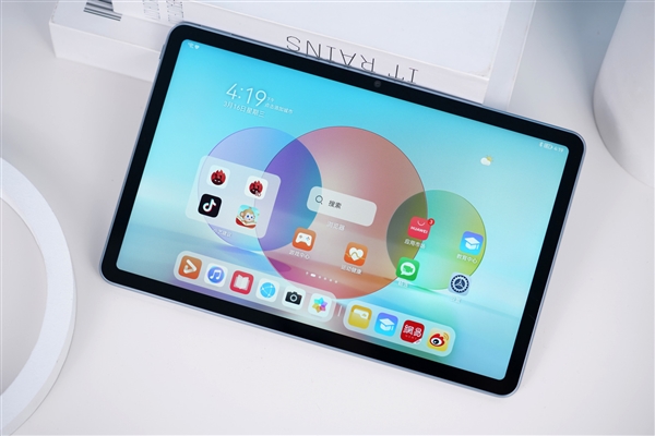 HarmonyOS 2加持！HUAWEI MatePad 10.4英寸海岛蓝开箱图赏