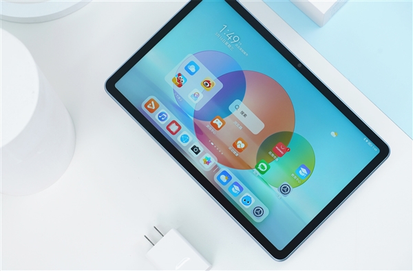 HarmonyOS 2加持！HUAWEI MatePad 10.4英寸海岛蓝开箱图赏
