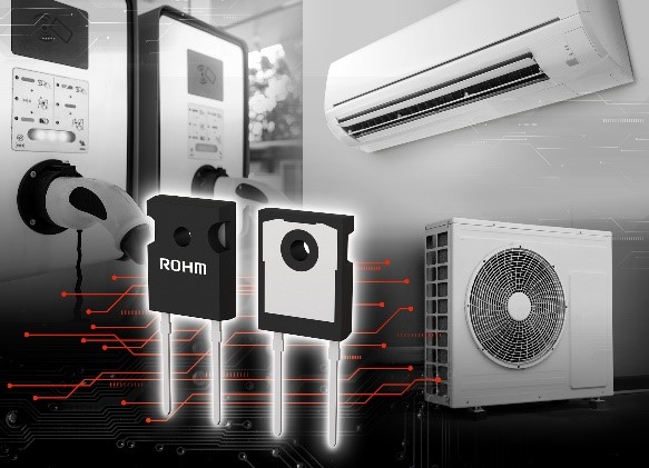 ROHM开发出实现了低损耗性能和超低噪声特性的第4代快速恢复二极管“RFL_RFS系列”