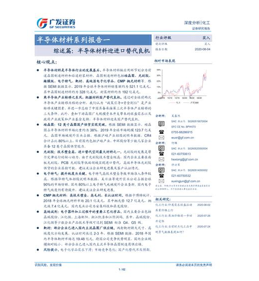 半导体材料系列报告一：2022年全球需求量将达226600吨