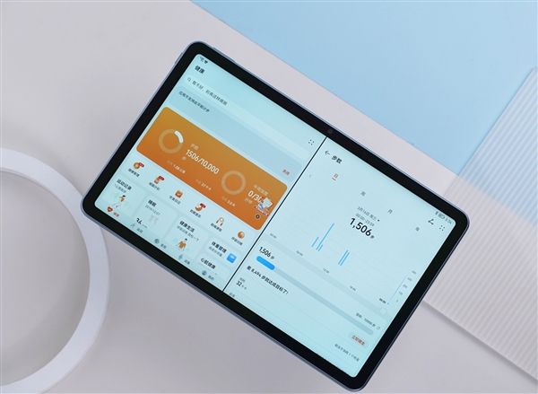 HarmonyOS 2加持！HUAWEI MatePad 10.4英寸海岛蓝开箱图赏