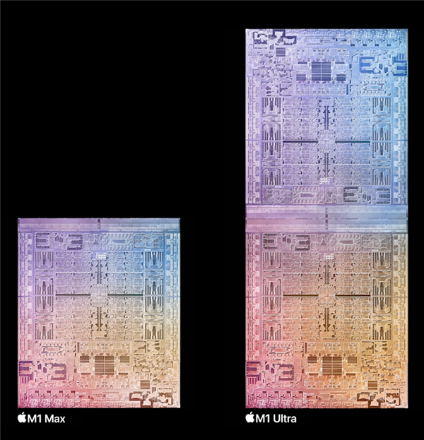 苹果M1 Ultra：真是用两颗芯片“高级胶水”粘出来的