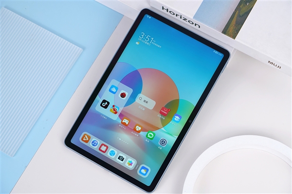 HarmonyOS 2加持！HUAWEI MatePad 10.4英寸海岛蓝开箱图赏