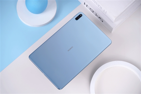 HarmonyOS 2加持！HUAWEI MatePad 10.4英寸海岛蓝开箱图赏