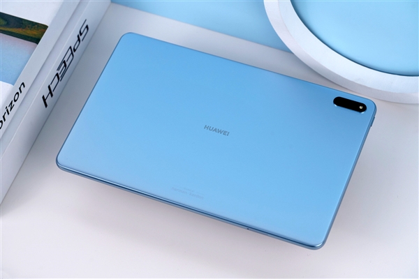 HarmonyOS 2加持！HUAWEI MatePad 10.4英寸海岛蓝开箱图赏