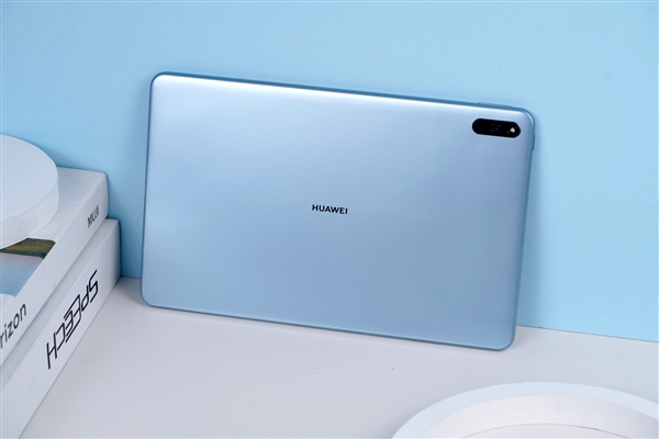 HarmonyOS 2加持！HUAWEI MatePad 10.4英寸海岛蓝开箱图赏