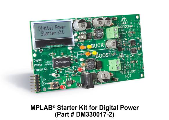 Microchip推出专为数字电源应用而优化的新型dsPIC33EP