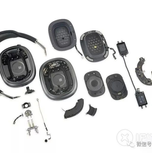 AirPods Max拆解，看其用了哪些芯片？