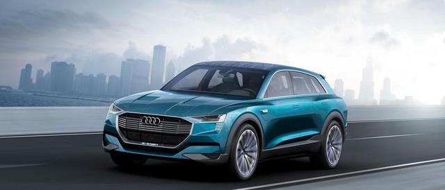 奥迪推出纯电动概念SUV 续航超500公里