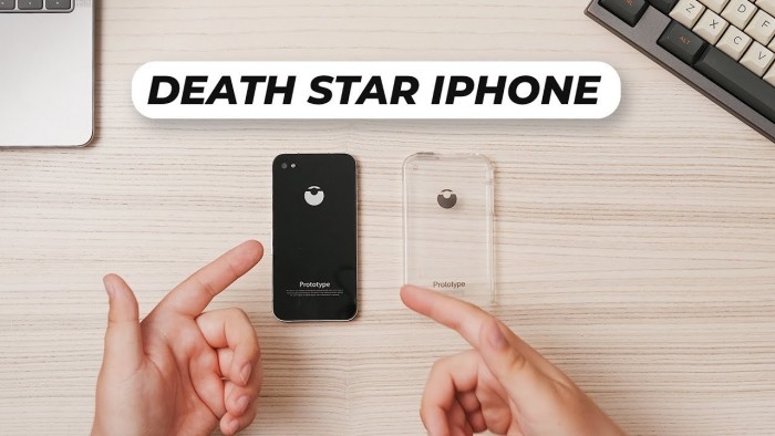 罕见的带有“死星”标志的iPhone 4原型机在一段视频中出现