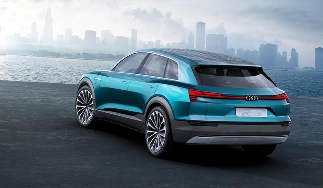 奥迪推出纯电动概念SUV 续航超500公里