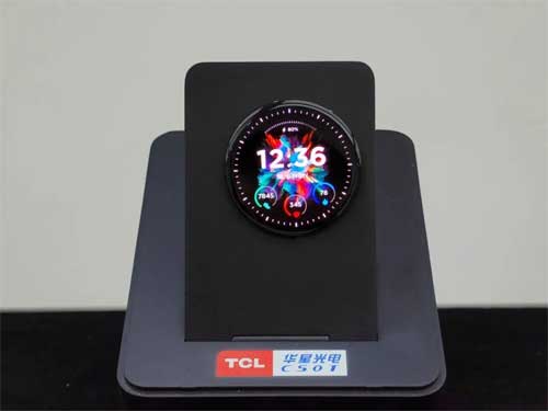 TCL 华星发布全球首款 0.016Hz 超低频 OLED 穿戴设备屏，一分钟刷新一次