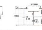 用高压线性稳压器HIP5600构成的小功率无变压器稳压电源电路图
