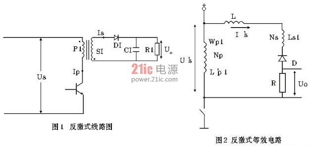 漏电感对正激和反激式开关电源的影响及设计方法