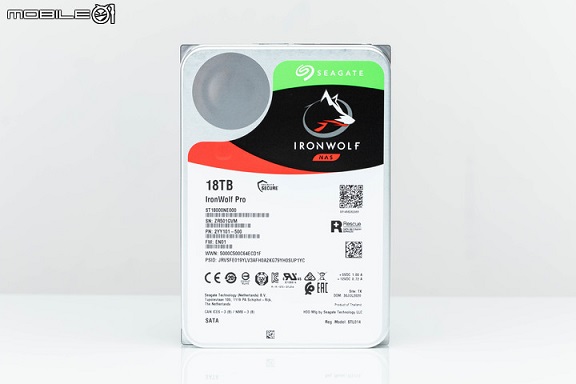 Seagate IronWolf Pro 18TB NAS 硬盘开箱实测 超大容量与高保固条件兼具首选
