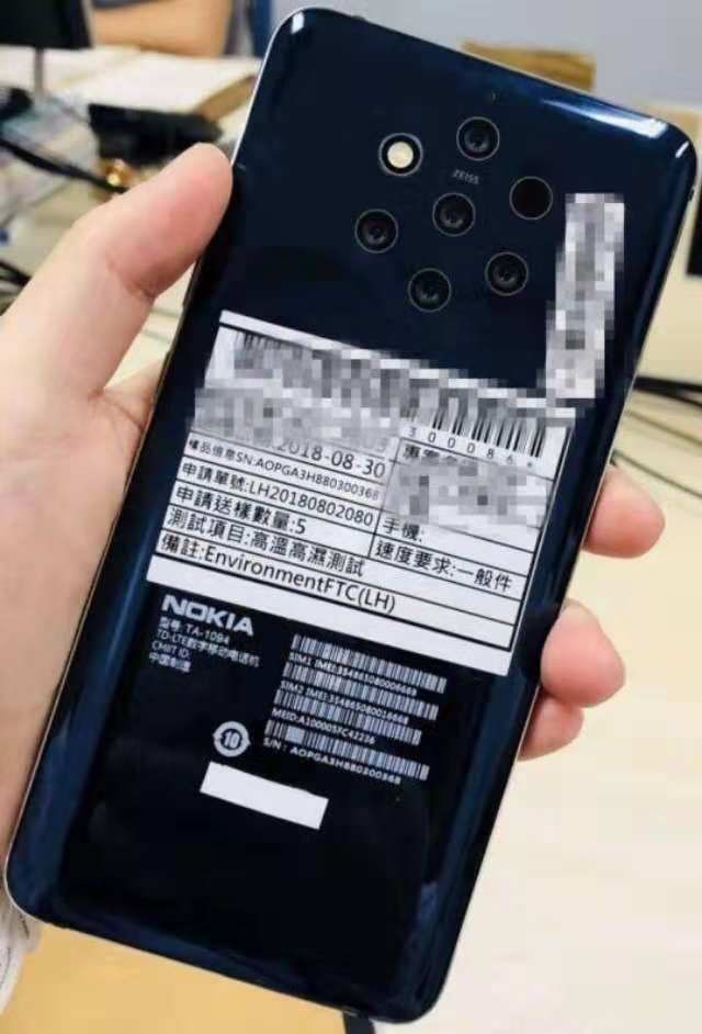 诺基亚五摄手机细节再曝光 主打国内市场 延迟发布