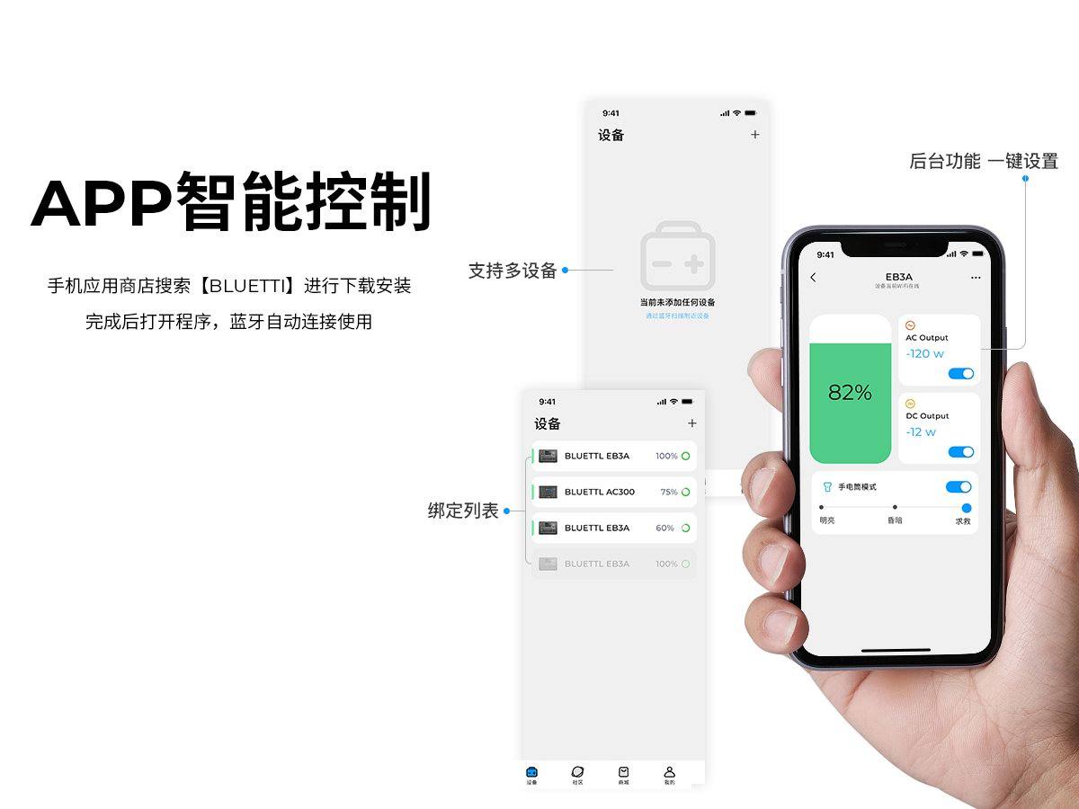 铂陆帝推出户外电源EB3A,轻松便携露营神器-充电头网
