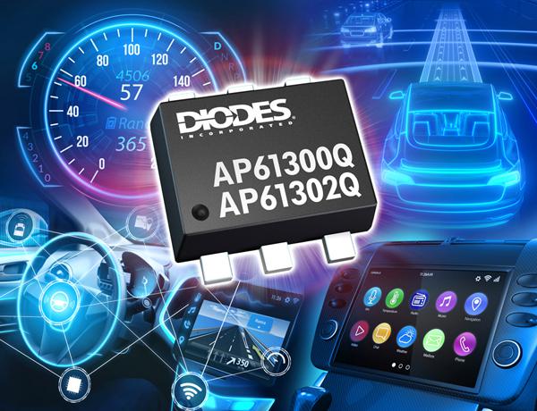 Diodes 公司高效率低电压 3A 降压转换器以高功率密度汽车设计为目标