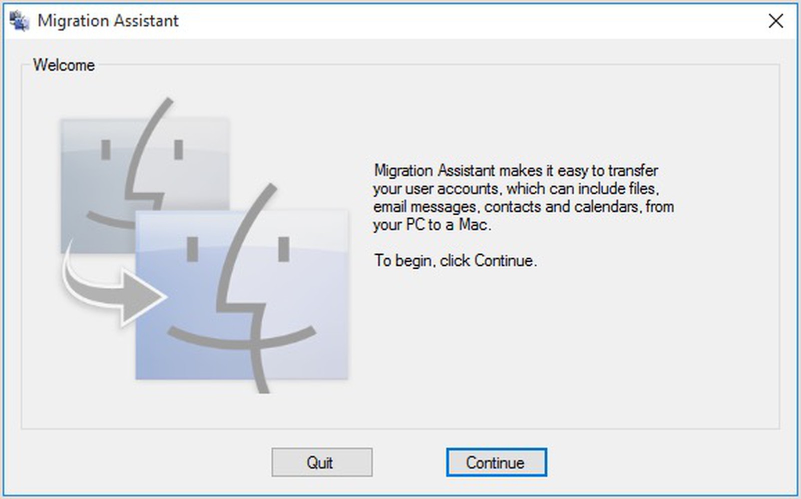 苹果更新了Windows版迁移助理软件：兼容Big Sur系统