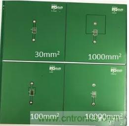 PCB铜皮的面积和热阻