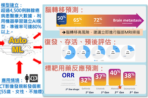 AI医疗新突破 台湾首创个人化肺癌智能决策辅助系统