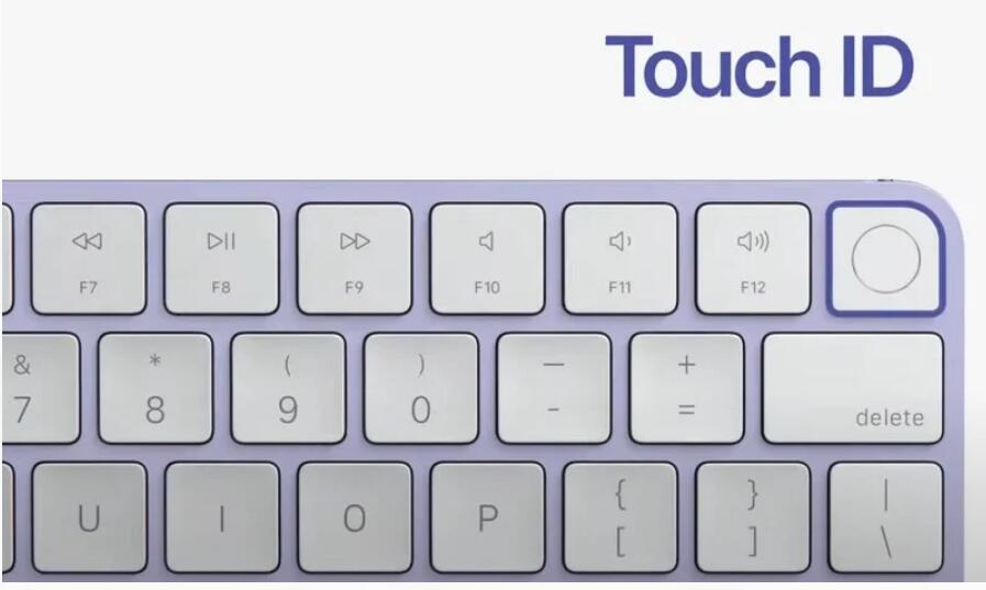苹果确认带Touch ID的Magic Keyboard与MacBook上的