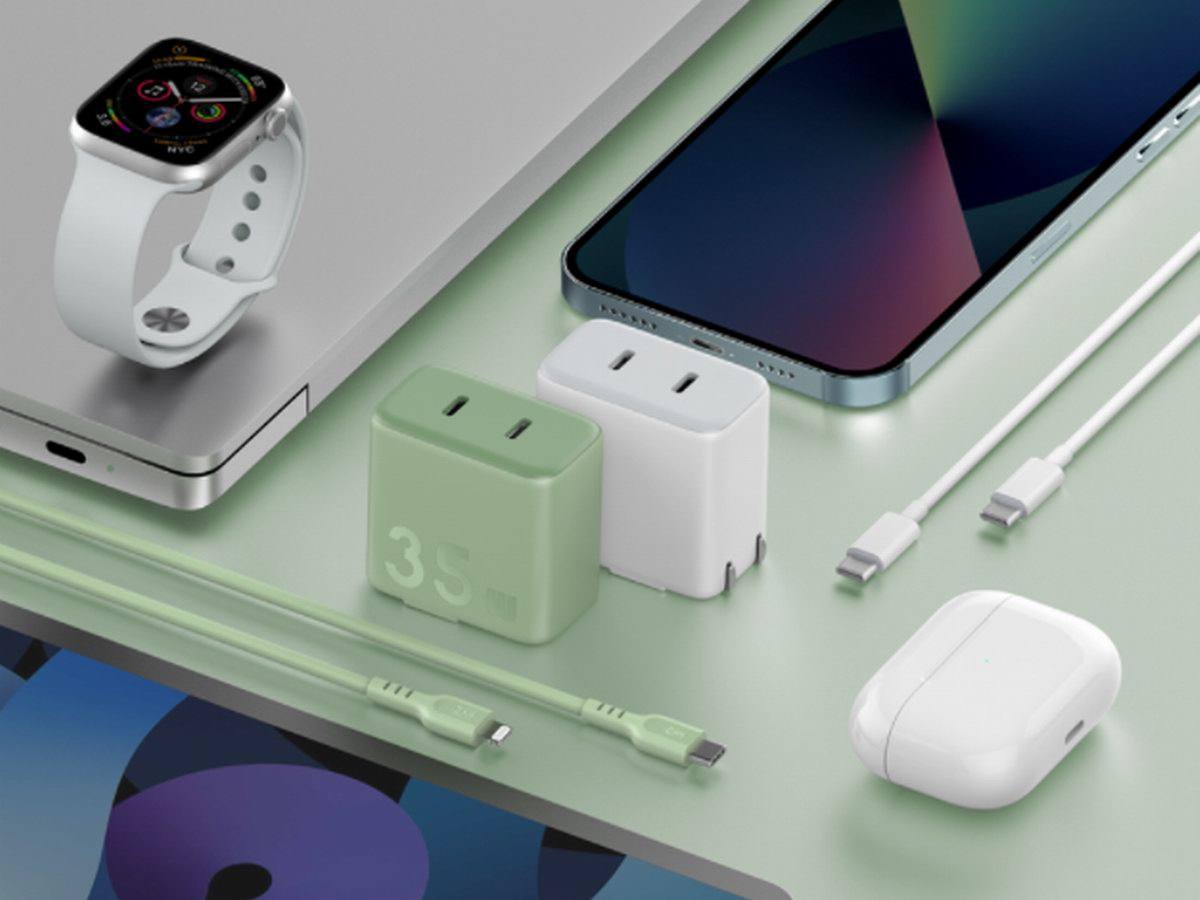紫米推出35W氮化镓充电器,双USB-C接口,多机党福音-充电头网